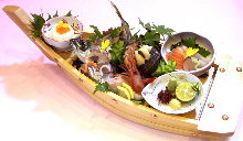 Sashimi boat