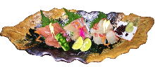 Assorted sashimi, 3 kinds