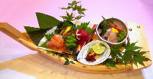 Assorted sashimi, 5 kinds