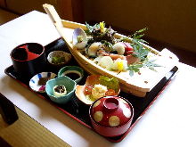 Sashimi meal set