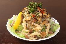 Mushroom salad