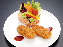 Crab cream croquette