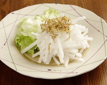 Daikon salad