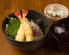 Tempura rice bowl