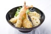 Tempura on Rice with Miso Soup Tempura on Rice with Miso Soup