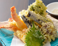 Assorted tempura