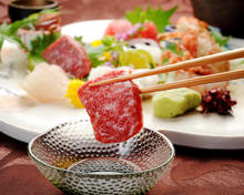 Edible raw beef