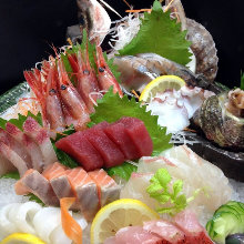 Assorted sashimi, 7 kinds