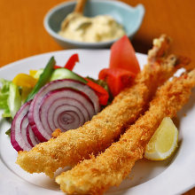 Deep-fried shrimp