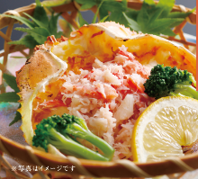 Crab gratin