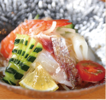 Seafood Carpaccio salad