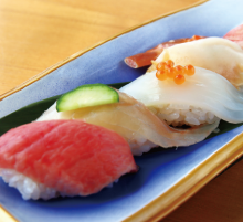 Assorted nigiri sushi, 5 kinds