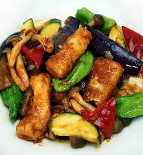 Stir-fried vegetables