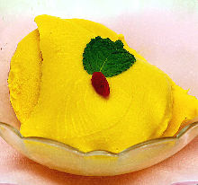 Mango pudding