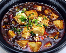 Szechuan-style mapo tofu