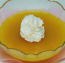 Mango pudding