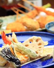 Assorted tempura