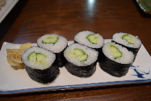 Cucumber sushi rolls