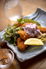 Deep-fried oysters