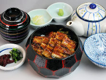 Sweet broiled eel rice bowl