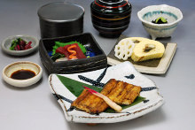 Eel meal set