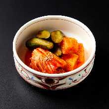 Assorted kimchi, 3 kinds