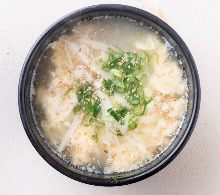Egg soup
