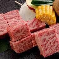 Selected Wagyu beef Diced