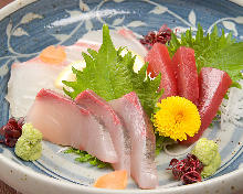 Assorted sashimi, 3 kinds