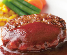 Hamburg steak set meal