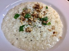 Cheese risotto