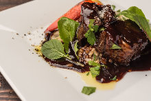 Simmered beef cheek