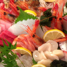 Assorted sashimi Assorted sashimi