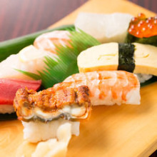 Assorted nigiri sushi, 7 kinds Assorted nigiri sushi, 7 kinds
