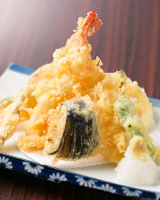 Assorted tempura