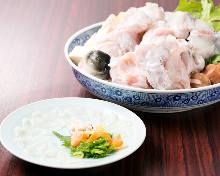 Boiled pufferfish Boiled pufferfish