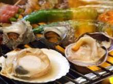 Grilled shellfish
