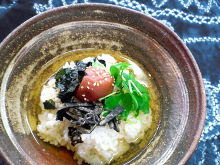 Ochazuke(rice with tea)