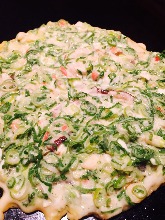 Scallion okonomiyaki