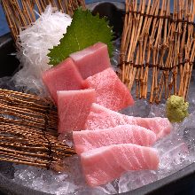 Otoro (fatty tuna) sashimi