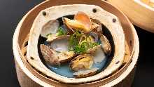 Manila clams steamed with sake