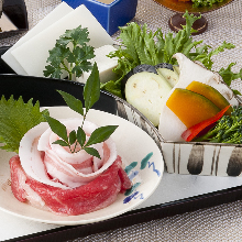 Pork shabu-shabu