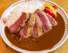 Beef cutlet curry