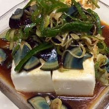 Green pepper tofu