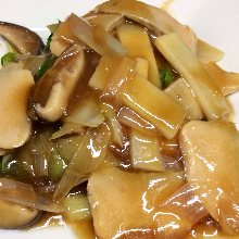 Oyster sauce stir-fry