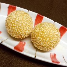 Sesame dumpling