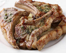 Grilled lamb