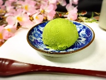 Matcha ice cream