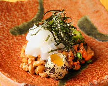 Natto (fermented soybeans)