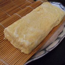 Japanese-style rolled omelet